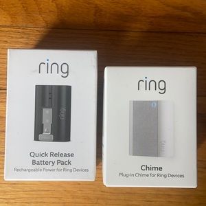 Ring battery & Chime Bundle